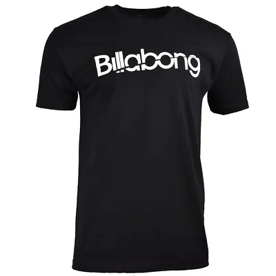BILLABONG Men's T-shirt Surf Skateboard Snowboard 100% Cotton Reg $26 Black NEW • $18.99