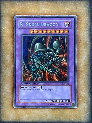 Yugioh B. Skull Dragon BPT-006 Secret Rare Promo REVERSE MISPRINT MP • $29.99