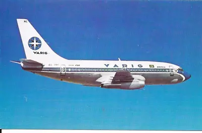 VARIG Airlines Brazil Boeing 737-200 Airline Issued Postcard • $3.95