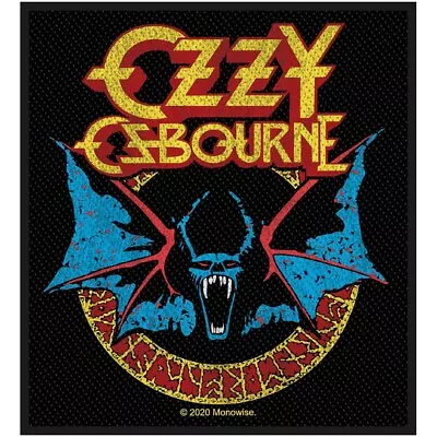 £3.99 • Buy Officially Licensed Ozzy Osbourne Bat Sew On Patch- Music Rock Patches M171