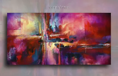 Lang ART Abstract Giclee Canvas Print MODERN PAINTING Contemporary DECOR  • $259