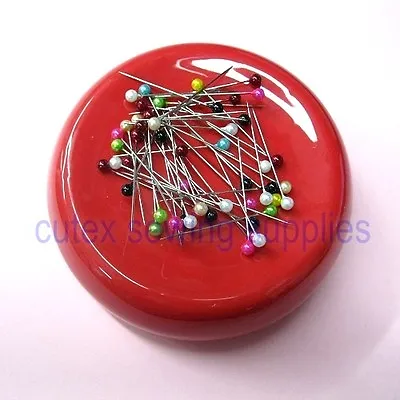 Magnetic Pin Holder With Ball Head Pins • $9.95