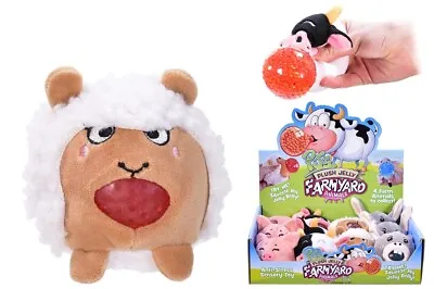 £5.49 • Buy Kandytoys Plush Jelly Farmyard Animal - Ty6682 Squishy Squeezy Stress Beads Toy