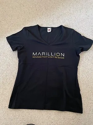 Marillion  Sounds That Can't Be Made  Tour Tshirt 2012/13 Ladies L • £7.49