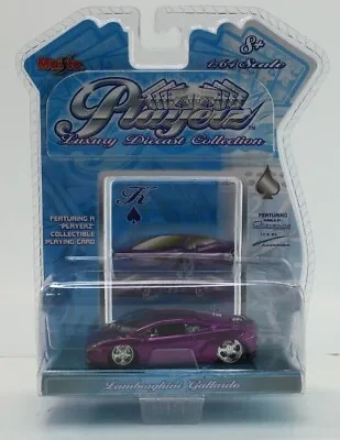 Maisto Playerz 1:64 Luxury Diecast Collection Purple Lamborghini Gallardo • $16.99