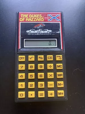 Vintage The Dukes Of Hazard (1981) DH-2103 Unisonic Calculator Works • $3.99