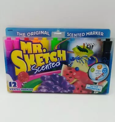 Mr. Sketch Scented Markers Chisel Tip Assorted Colors 12 Pack • $12.99