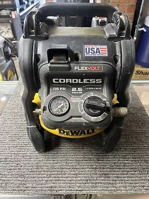 Dewalt DCC2560B Cordless Flexvolt 60 Volt 2.5 Gallon Air Compressor • $109.99