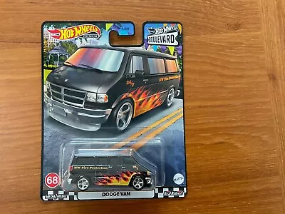 Hot Wheels Boulevard Premium 1/64 Dodge Van New • $5