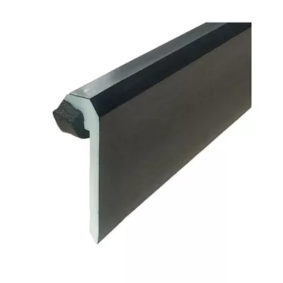£44.51 • Buy Kerb Edge Trim For EPDM Rubber Roofing | Inc Pins & Joiners | BLACK | 2.5 Mtrs