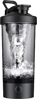 Premium Electric Protein Shaker Bottle 22Oz Blender For Mixing Protein Gym Por • $22.99