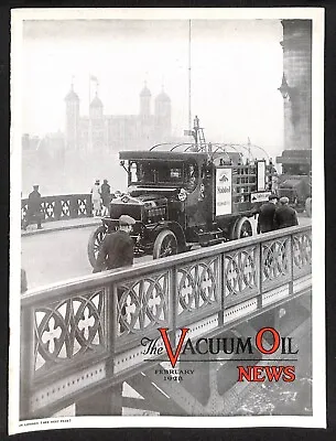 Vacuum Oil News Mobiloil Mobil Oil Gargoyle February 1928 16pp. Scarce VGC • $29.99