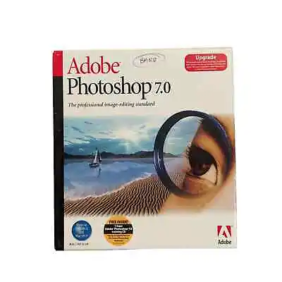 Adobe Photoshop 7.0 Macintosh Upgrade Serial Key Included • $19.99