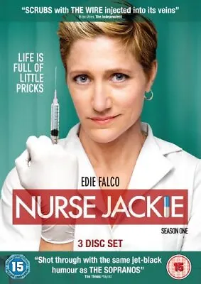 Nurse Jackie: Season 1 DVD (2010) Edie Falco Cert 15 3 Discs Fast And FREE P & P • £2.29