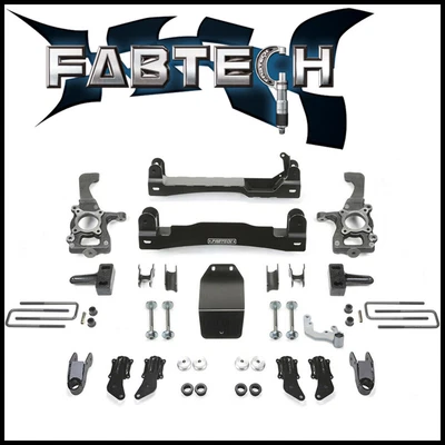 $2021.99 • Buy Fabtech 3  Lift Kit W/ Rear Stealth Shocks For 2017-2020 Ford F-150 Raptor