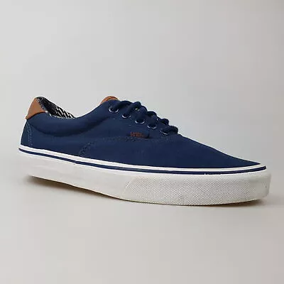 VANS Sz Men's 9 / Women's 10.5 US Shoes Blue Whiote Low Skate | 3+ Extra 10% Off • $48.99