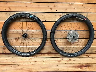 S35 29  Ibis XC Mountain Wheelset With Shimano Cassette & Schwalbe Tubeless • $400