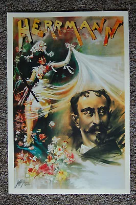 Herrmann The Great Magician Poster #6 1885 • $7