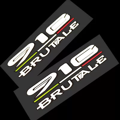 MV Brutale  910 REFLECTIVE  Motorcycle Decals Graphics  Design X 2 Pieces. • $8.07