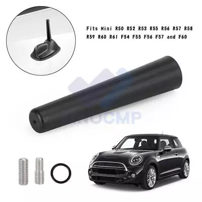 Short Black Aerial Antenna For MINI COOPER R50 R52 R53 R55 R56 F54 65202296772 • $11.95