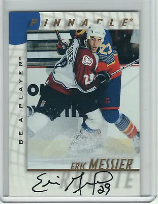 1997-98 Pinnacle Eric Messier Auto #204 *be A Player* • $0.99