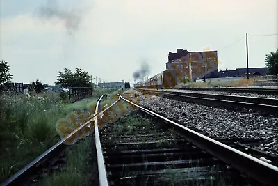 Vtg 1983 Train Slide 765 Nickel Plate Road Steam Engine X4D179 • $7.50