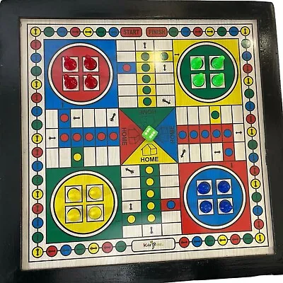 Ludo Snake & Ladders 45 X  45 Cm Traditional Board Games Wooden Water Proof • £21.61