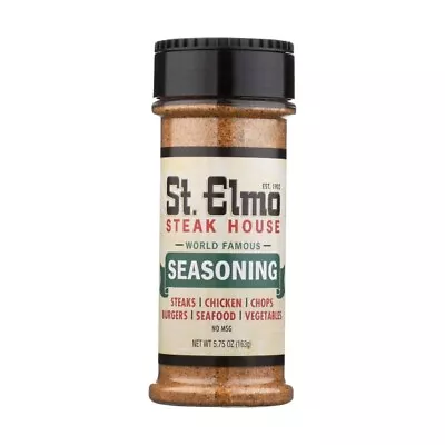 St. Elmo Steak House Seasoning 5.75 Oz • $5.49