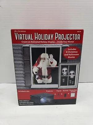 Mr. Christmas Virtual Holiday Projector Animated Halloween/Christmas Display • $39.99