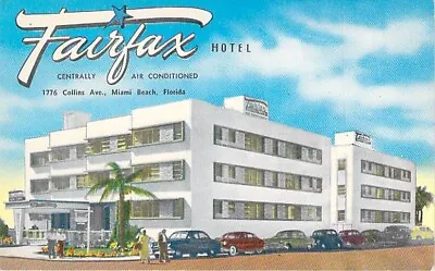 Fairfax Hotel Miami Beach Florida • $4.99