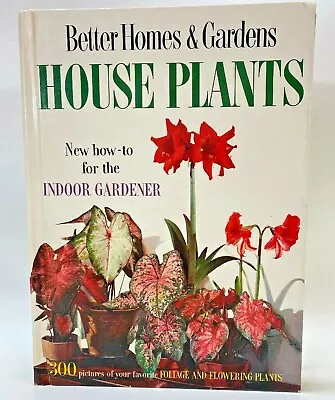 Better Homes And Gardens House Plants Book  Indoor Gardener 1959 Vintage • $17.99