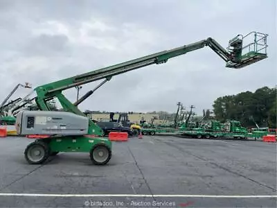 2014 Genie S65 65' 4WD Diesel Telescopic Boom Lift Man Aerial Platform Bidadoo • $5100