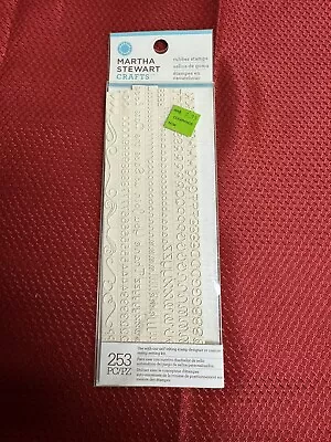 Martha Stewart Rubber Stamps Loop Script 253 Pc NEW • $14.99