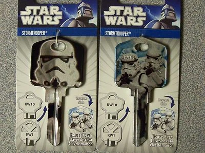 $5.99 • Buy Star Wars StormTrooper Kwikset KW1/KW10 House Key Blank