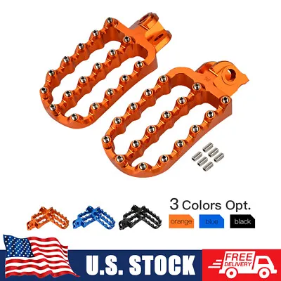 For KTM 690 Enduro/R SMC/R 2008-2023 Wide Foot Pegs Footrest Pedals Set Aluminum • $56.99