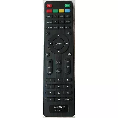 Factory Original New VIORE RC2012V Remote Control For Viore TVs • $19.95