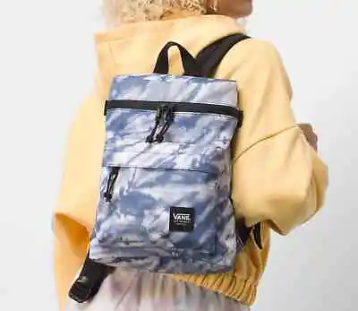Vans Girls/Women True Navy Latte Wash Small Backpack (VN0A5DP7YOB) - NWT • $42.14