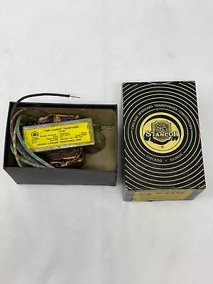 Vintage Stancor P-6456 Filament Transformer 117/107v 6.3v C.t. 6a W/box • $24.99