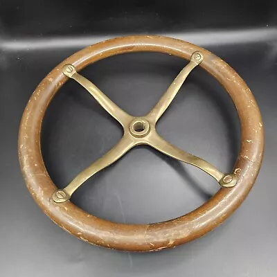 1909 - 1915 Early Ford Model T Brass Wood Steering Wheel • $547