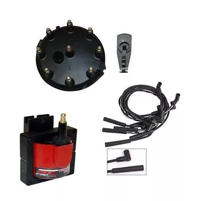 MSD Streetfire Tuneup Kit - 86-95 Mustang 5.0L Cap/Rotor/Coil/Spark Plug Wires • $199.95