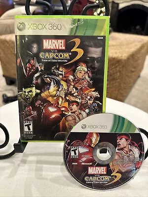 Marvel Vs. Capcom 3: Fate Of Two Worlds (Microsoft Xbox 360 2011) Works! 🔥 • $12.79
