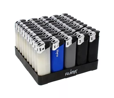 £10.95 • Buy 50 Flint Electronic Lighters Child Resistant Random Colours