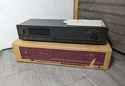 Vintage National Audio Timer Micro Computer Quartz TE95 Japan TE-95 Programmable • $135