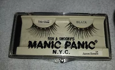 Nwt Vintage Tish & Snooky's Manic Panic Nyc Long Black Eyelashes W/ Crystals • $9.99