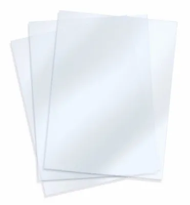 2 X Anti-Glare Replacement Covers For Snap Frames And Pavement Signs • £23.99