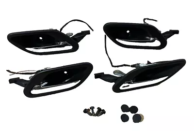 BMW E38 7-Series 96-01 OEM Illuminated Interior Door Handles LED SET Lighted E39 • $77.99