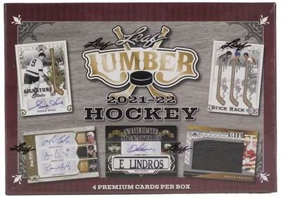 $24.99 • Buy 2021-22 Leaf Lumber Hockey 1-box Random Serial Number Break #3
