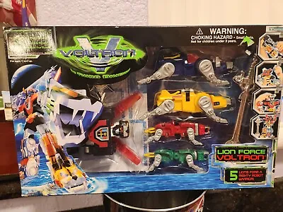 Trendmasters 1998 Lion Force Voltron The Third Dimension NIB NEW RARE UNOPENED • $149.99