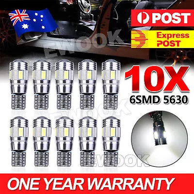 T10 LED Car Side Wedge Parker Light Bulbs 6000K Super Bright White 168/194/2825  • $7.95