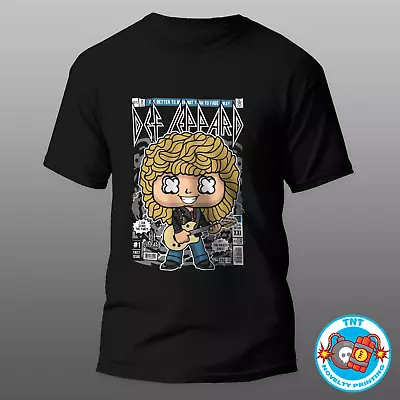 Mens Def Leppard Inspired T-shirt Bnwt Funko Style • $18